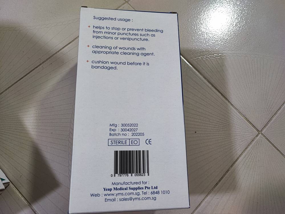 [Bundle of 20] ASSURE Cotton Ball Sterile 0.5G