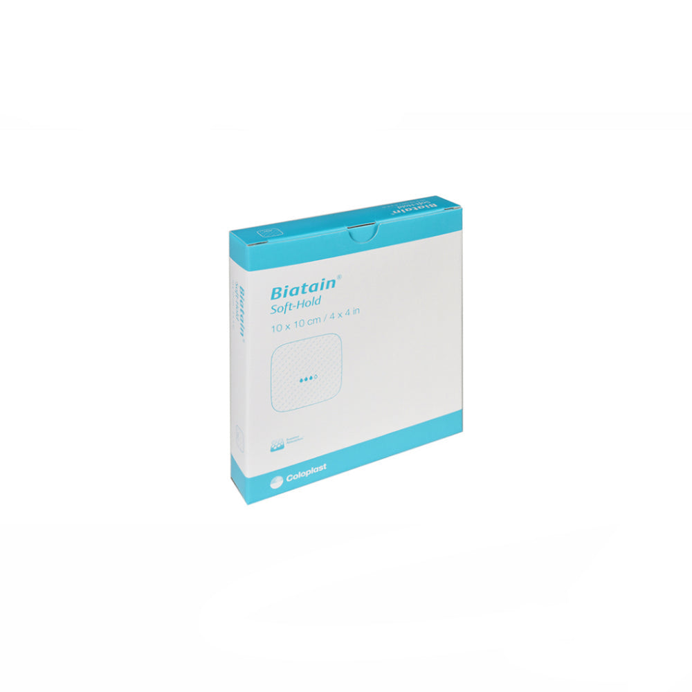 Coloplast Biatain Soft-Hold Foam Dressing 15x15 cm
