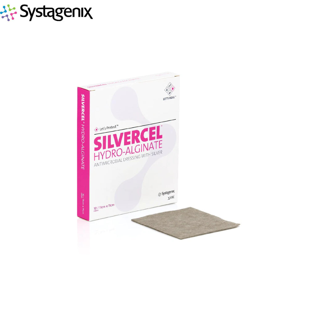 Systagenix Silvercel Hydro-Alginate Dressing 11 X 11cm