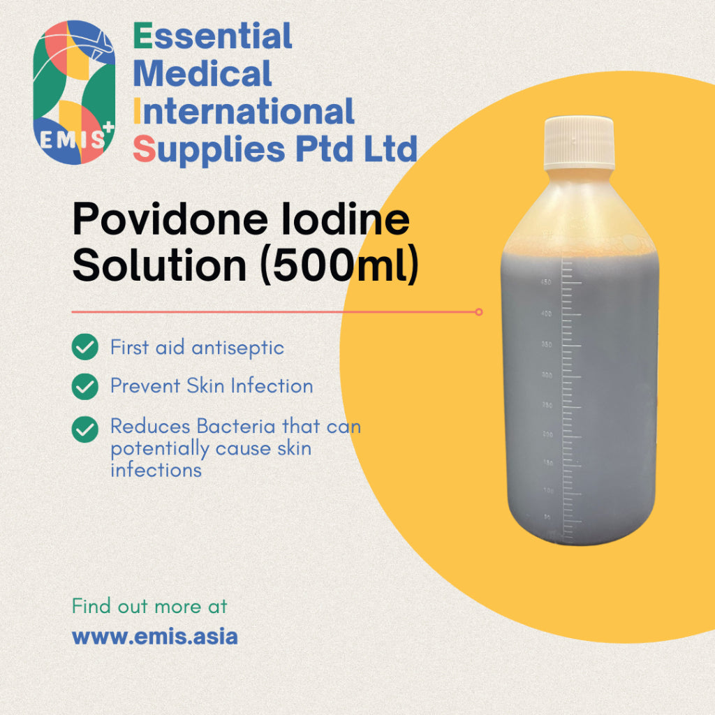 [500ml] 10% Povidone Iodine Solution