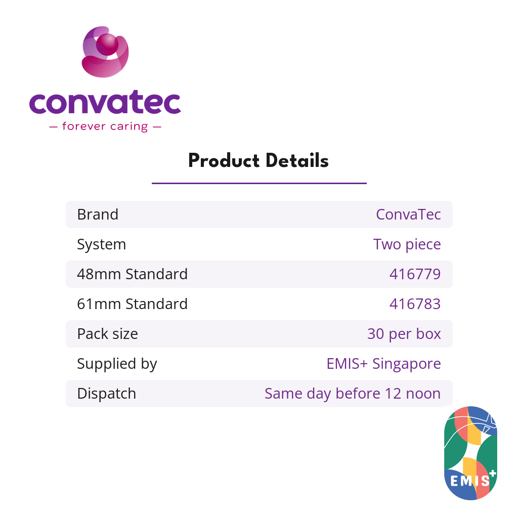 ConvaTec Esteem synergy Closed End Pouch with Filter, Opaque product details