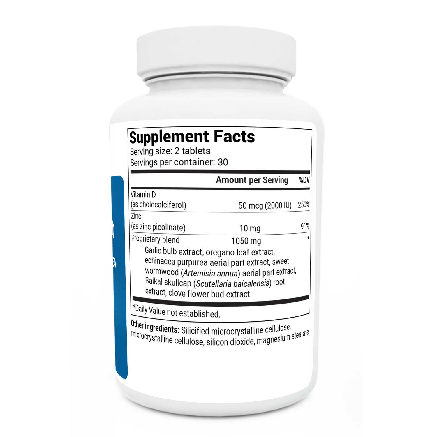 Emergency Immune Support with Zinc and Vitamin D – 60 Tablets